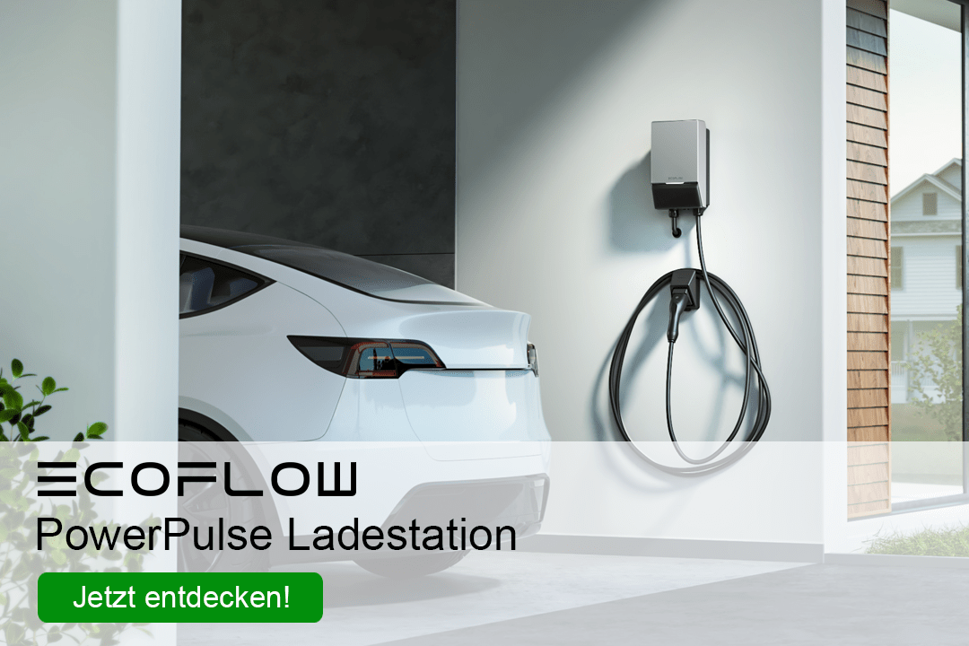 EcoFlow PowerPulse Wallbox in der Garage